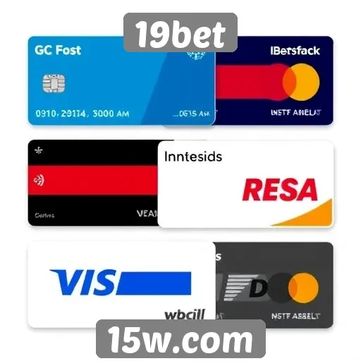 Métodos de pagamento e saque no 19bet